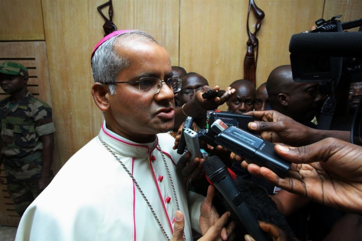 Processus de réconciliation nationale et cohésion sociale : Le Nonce Apostolique met les chrétiens catholiques en mission